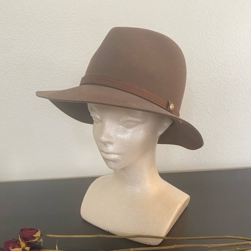 rag & bone fedora hat M brown
